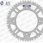 Couronne AFAM 49 dents alu ultra-light anti-boue pas 428 type 72102