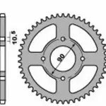 Couronne PBR 45 dents acier standard pas 520 type 4668