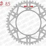 Couronne AFAM 49 dents acier anti-boue pas 520 type 14206SLK