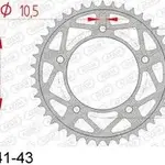 Couronne AFAM 42 dents acier pas 525 type 12816 Yamaha YZF-R1