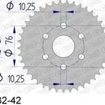 Couronne AFAM 35 dents alu pas 415 type 11207 Honda NSF250R