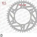 Couronne AFAM 43 dents acier pas 520 type 12814