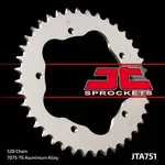 Couronne JT SPROCKETS 38 dents alu ultra-light pas 520 type 751