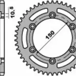 Couronne PBR 46 dents acier standard pas 520 type 236