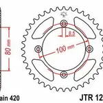Couronne JT SPROCKETS 36 dents acier standard pas 420 type 1214