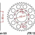Couronne JT SPROCKETS 44 dents acier pas 525 type 1332