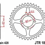 Couronne JT SPROCKETS 53 dents acier pas 428 type 1843