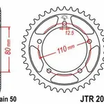 Couronne JT SPROCKETS 43 dents acier pas 530 type 2010