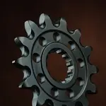 Pignon RENTHAL 14 dents acier ultra-light anti-boue pas 520 type 501U Honda CRF250R