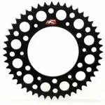 Couronne RENTHAL Ultralight™ 51 dents alu anti-boue pas 520 type 112U vert Kawasaki