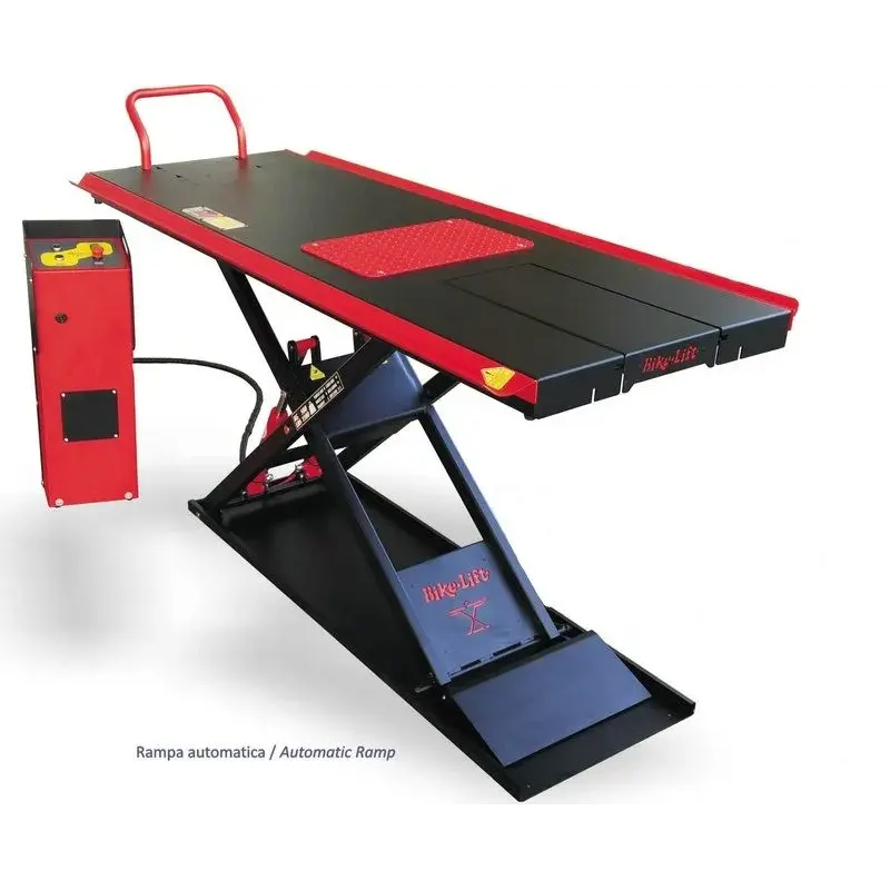 Table élévatrice BIKE- LIFT Custom 500 electro-hydraulique extra plate
