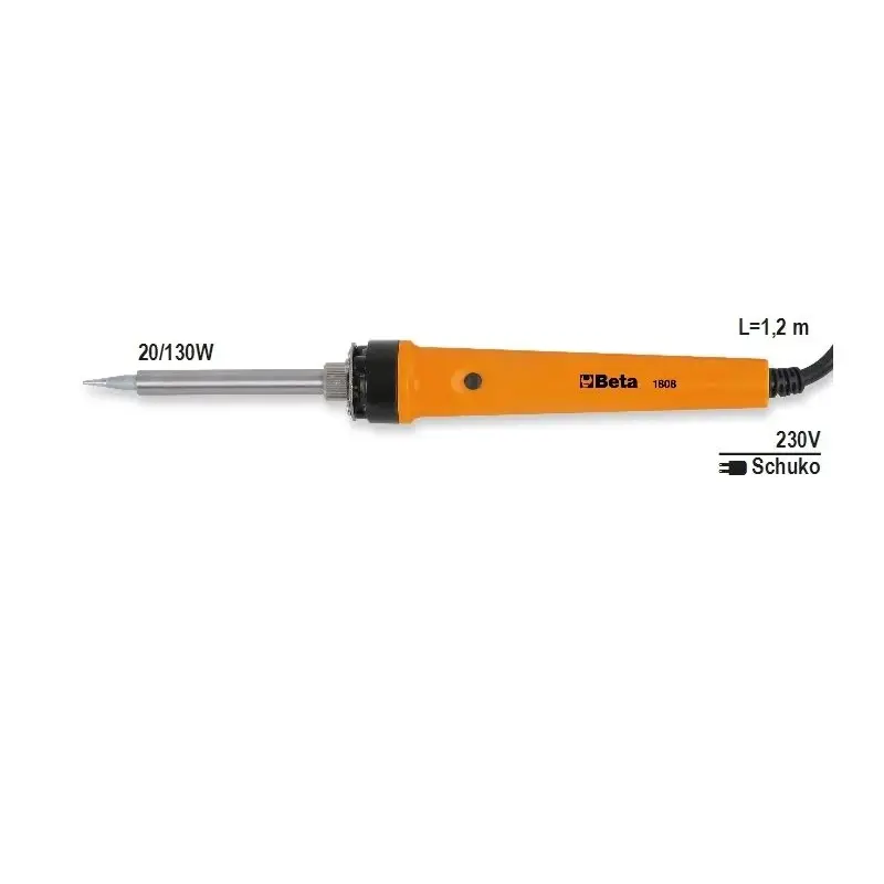 Fer à souder bi-watts BETA avec panne droite pointue acier