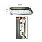 Bac de rangement magnétique BETA rectangulaire