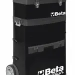 Chariot porte-outils à deux modules superposables BETA RAL9005 noir