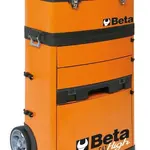 Chariot porte-outils à deux modules superposables BETA RAL2011 orange