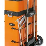 Chariot porte-outils à deux modules superposables BETA RAL2011 orange