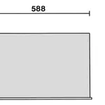 Servante mobile d&#039;atelier à sept tiroirs BETA orange
