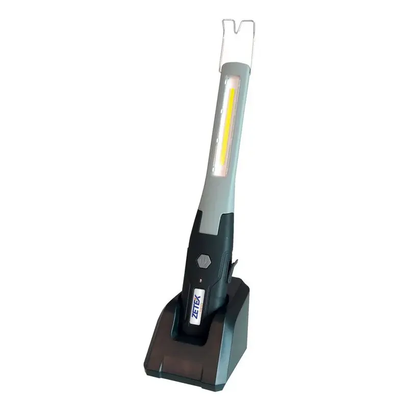 Lampe baladeuse fine rechargeable ZECA LED 250 Lux