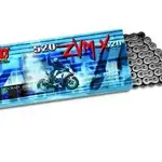 Chaîne de transmission D.I.D 520 ZVM-X noir/noir 96 maillons