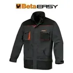 Veste de travail BETA en T/C canvas 260 g/m² empiècements en Oxford gris taille S