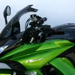 Bulle MRA type origine &quot;OM&quot; noir Kawasaki Z1000SX