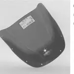 Bulle MRA Racing &quot;R&quot; noir Kawasaki ZX-6R