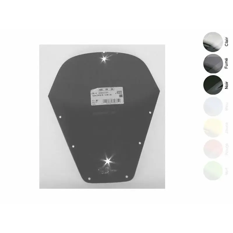 Bulle MRA Sport "S" Spoiler noir Yamaha TDM850/XJ600S