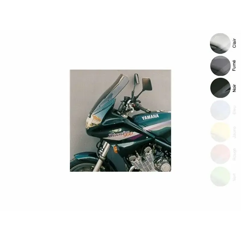 Bulle MRA Touring "T" noir Yamaha XJ900S Diversion