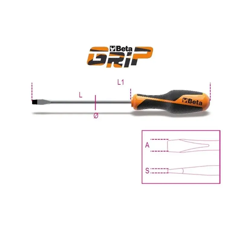 Tournevis plat BETA 2,5x75mm