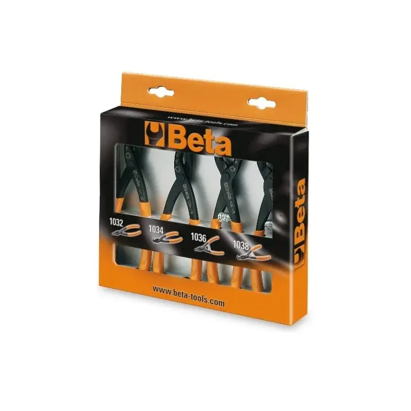 Jeu de 4 pinces pour circlips BETA