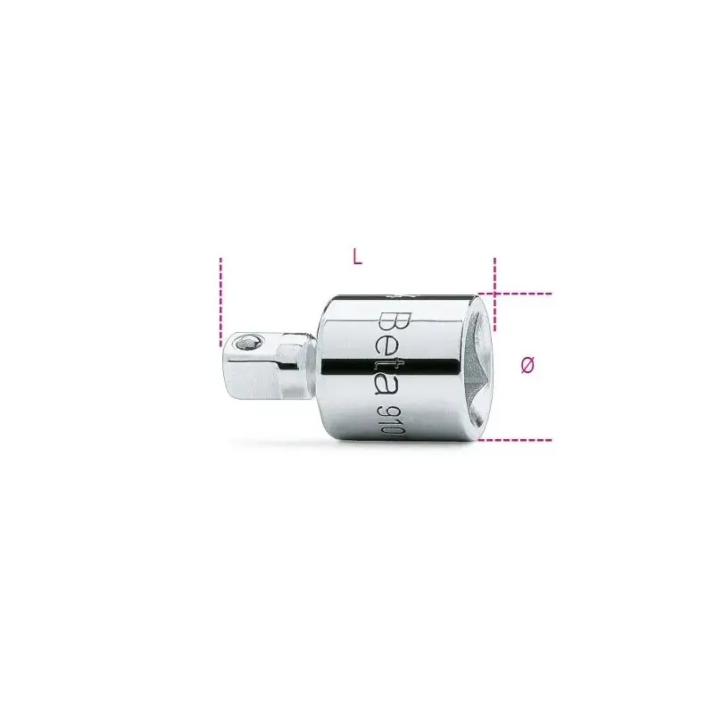 Réducteur carré femelle 3/8 et mâle 1/4 BETA