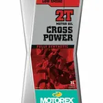 Huile moteur MOTOREX Cross Power 2T 100% synthétique 60L