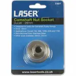 Douille à créneau LASER TOOLS écrou d&#039;arbre à cames Ducati 28mm