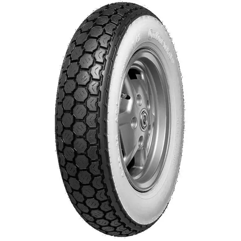 Pneu CONTINENTAL K62 WW Flancs Blancs 3.50-10 M/C 59J TL