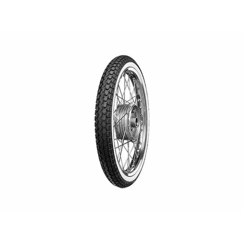 Pneu CONTINENTAL KKS 10 RF WW Flancs Blancs 2.50-19 M/C 45J TT