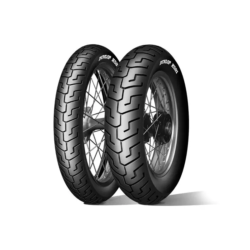 Pneu DUNLOP K591 (HARLEY-D) 100/90-19 M/C 51V TL