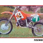 Housse de selle TECNOSEL Team Honda 1991 USA