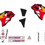 Kit déco TECNOSEL Team Honda USA 1992