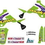 Kit déco TECNOSEL Team Kawasaki 1998