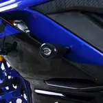 Tampons de protection R&amp;G RACING Aero noir Yamaha YZF-R3