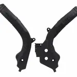 Protège cadre RACTECH bi-matières noir