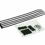 Protège cadre RACTECH bi-matières noir