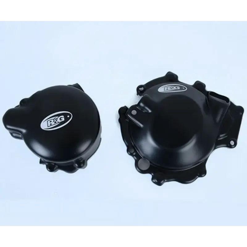 Kit de couvre-carter R&G RACING noir Kawasaki Versys-X 300