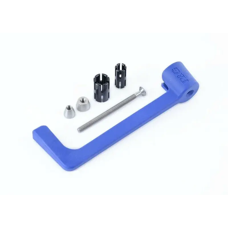 Protection de levier R&G RACING nylon bleu