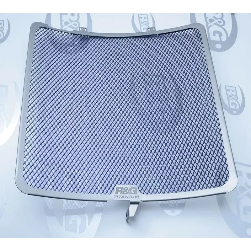 Protection de radiateur R&G RACING titane Kawasaki Ninja ZX-10R