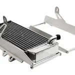 Protection de radiateur CROSS-PRO Light aluminium noir Beta RR