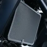 Protection de radiateur R&amp;G RACING titane Yamaha MT-09