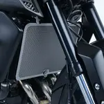Protection de radiateur R&amp;G RACING titane Yamaha MT-09