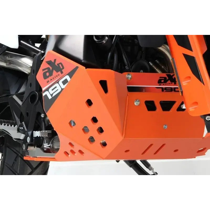 Sabot enduro AXP PHD 8mm orange KTM 790 Adventure