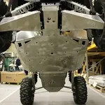 Protection de châssis complète ART aluminium Polaris